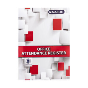 MARLIN  OFFICE ATTENDANCE REGISTER  A4   210x297mm