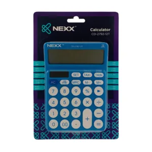 NEXX DESKTOP CALCULATOR 12 DIGIT BLUE