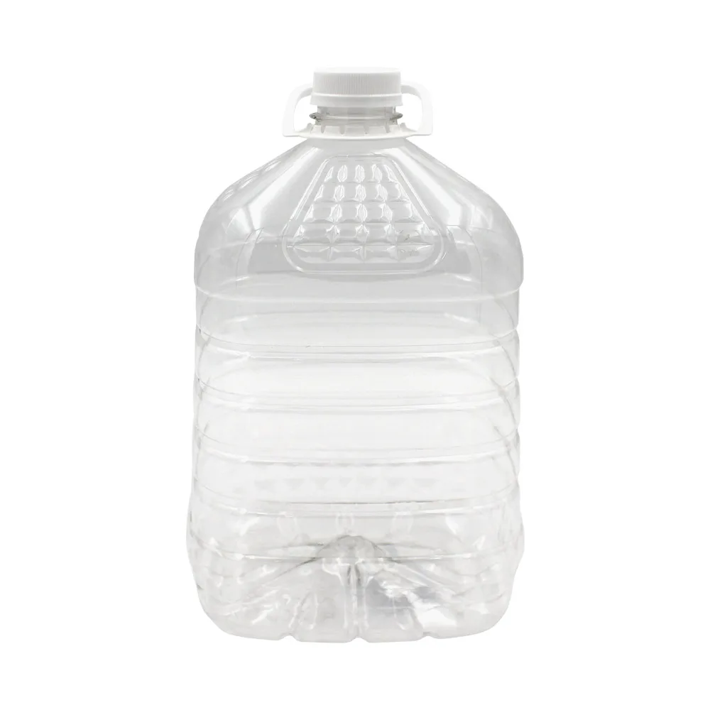 PET BOTTLE 5L RECTANGULAR WITH HANDLE (NO CAP) (TBD)