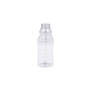 PET JUICE BOTTLE ROUND CLEAR 500ml QP (1x170)