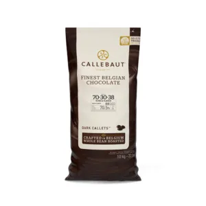 CALLEBAUT 70-30-38 COUVERTURE CALLETS 10kg DARK CHOCOLATE
