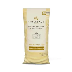 CALLEBAUT W2 COUVERTURE CALLETS 10kg WHITE CHOCOLATE