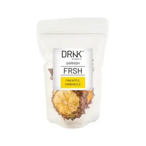 DRNK GARNISH DEHYDRATED FRUIT 100g PINEAPPLE PINWHEELS