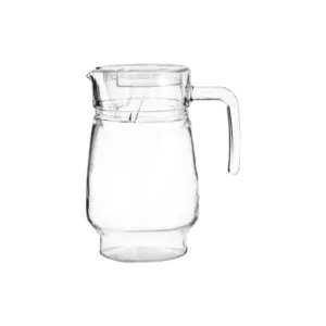 REGENT GLASS WATER JUG WITH CLEAR LID 1.6L