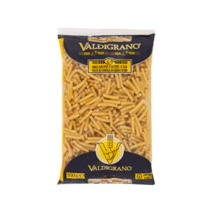VALDIGRANO PASTA MACARONI COUPE #124 500g