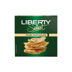 LIBERTY SELECT PLAIN POPPADUMS 100g