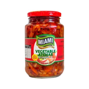 MIAMI VEGETABLE ATCHAR GLASS JAR 2kg