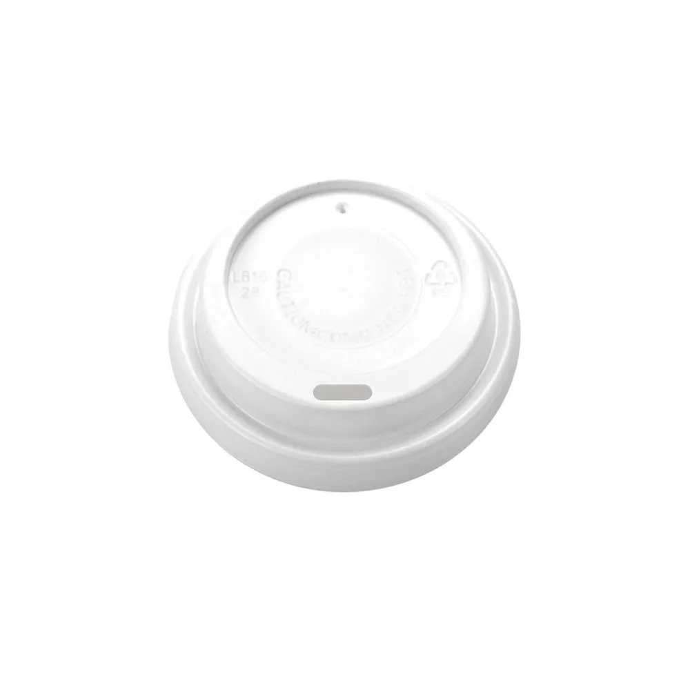 COFFEE2GO & RIPPLE SIP LIDS 250ml WHITE (L816) (1x100) (TBD)