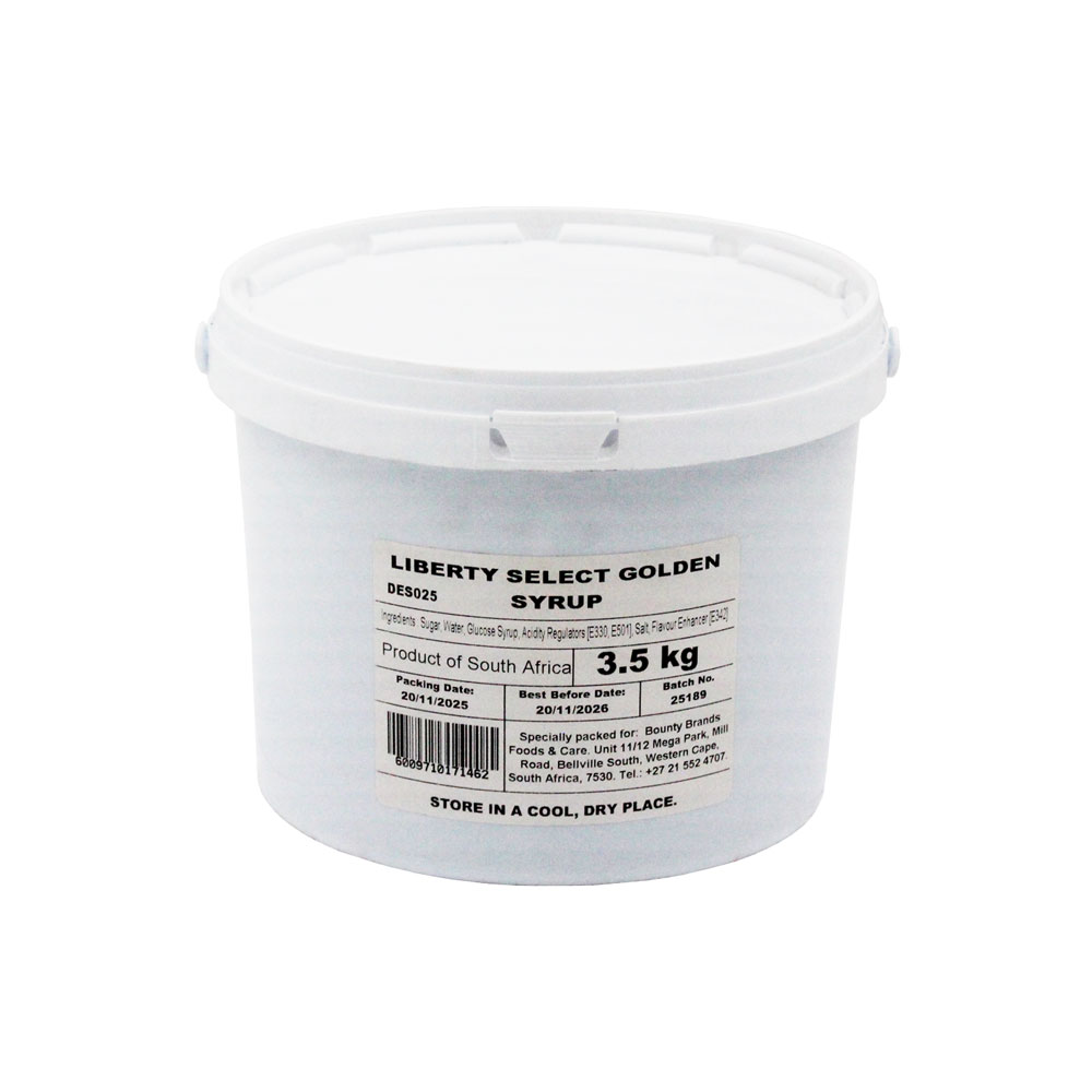 LIBERTY SELECT GOLDEN SYRUP 3.5kg